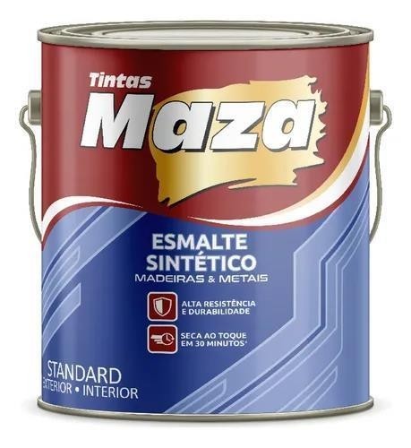 Maza Esmalte Sintético Fosco 3,6L- Preto