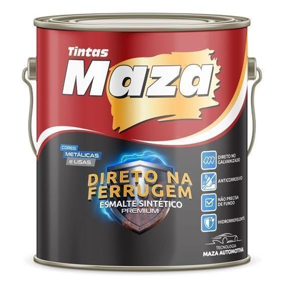 Esmalte Direto Na Ferrugem Galvanizado  3,6l - Bronze Antigo