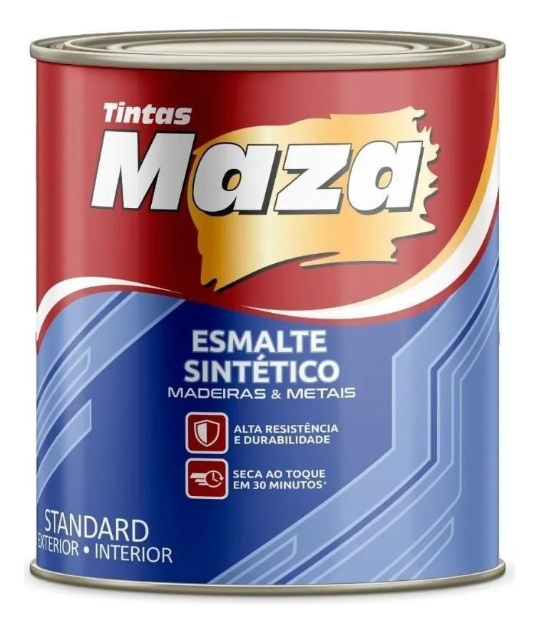 Maza Esmalte Sintético Brilhante 225ml- Amarelo