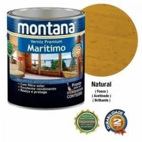 Montana Verniz Maritimo Natural Brilhante 900Ml