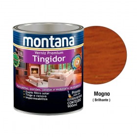 Montana Verniz Tingidor Brilhante 900Ml- Mogno