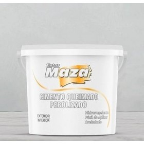 Maza Cimento Queimado Perolizado 1,2kg - Branco