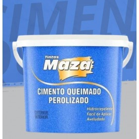 Maza Cimento Queimado Perolizado 1,2Kg- Oceano Profundo