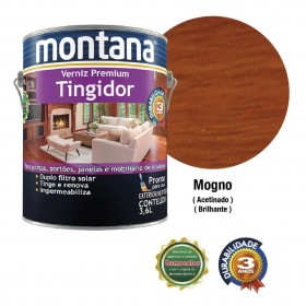 Montana Verniz Tingidor Brilhante 3,6L- Mogno