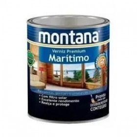 Montana Verniz Maritimo Natural Acetinado 900Ml